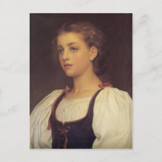 Biondina - Lord Frederick Leighton Postcard