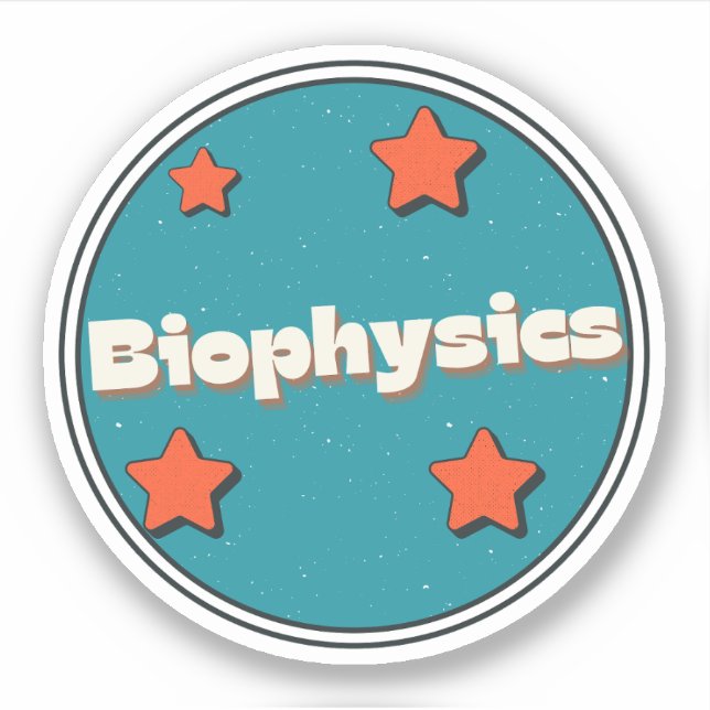 Biophysics Sticker (Front)