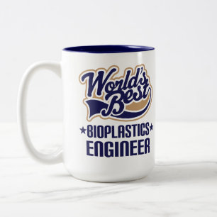 Bioplastics Engineer Two-Tone Coffee Mug