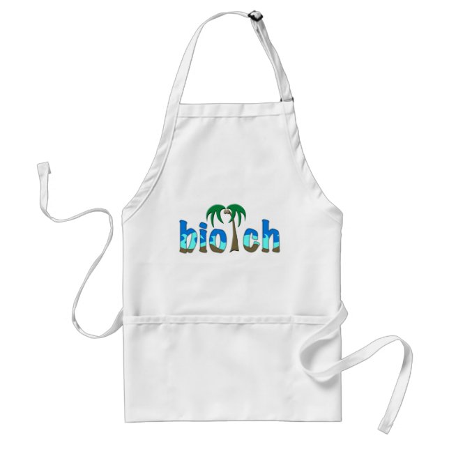 biotch adult apron (Front)