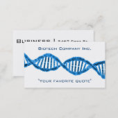 Biotech DNA Business Card (Front/Back)