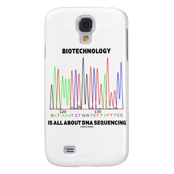 Biotechnology Is All About DNA Sequencing Samsung Galaxy S4 Cases