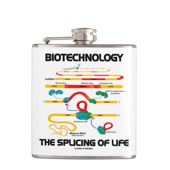 Biotechnology The Splicing Of Life Mature RNA Hip Flask