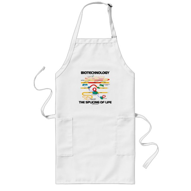 Biotechnology The Splicing Of Life (Mature RNA) Long Apron (Front)
