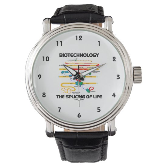 Biotechnology The Splicing Of Life (Mature RNA) Wristwatch