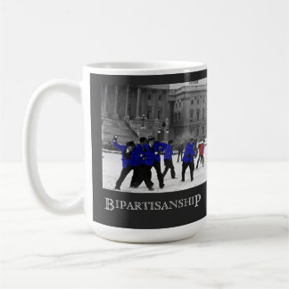 Bipartisan Snowball Fight Coffee Mug
