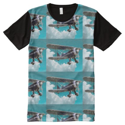 BIPLANE PILOT All-Over-Print SHIRT