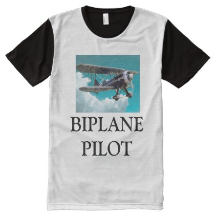 BIPLANE PILOT All-Over-Print SHIRT