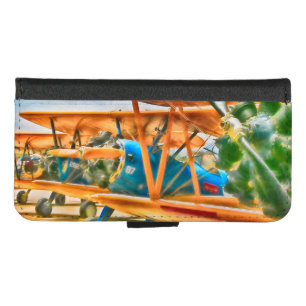 BiPlane READY FOR MY PORTRAIT iPhone 8/7 Wallet Case