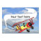 Biplane Towing Banner Customizable