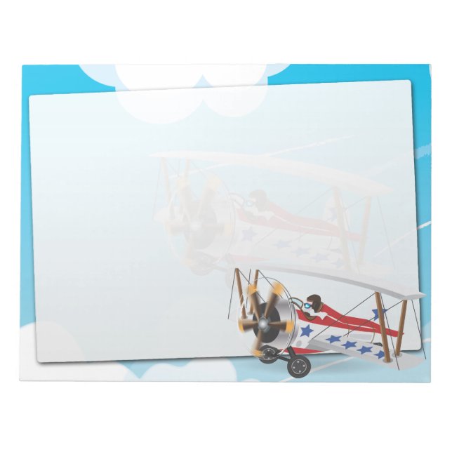biplanes notepad (Front)