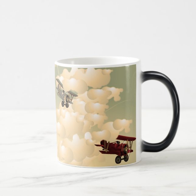 BiPlane's Sepia Color Morph Mug (Right)