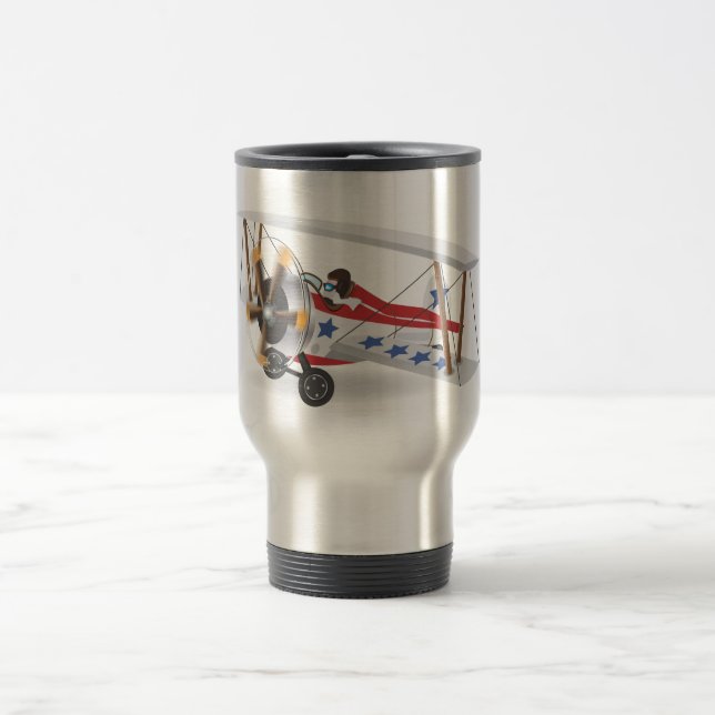 biplanes travel mug (Center)