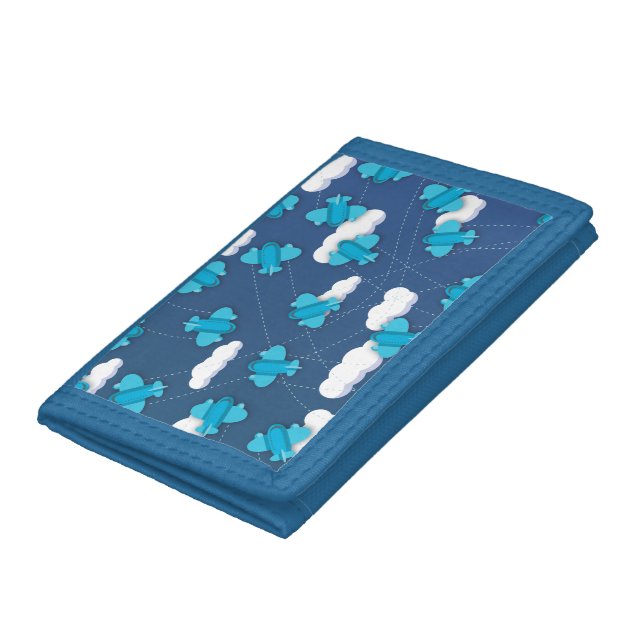 biplanes trifold wallet (Bottom)