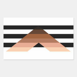 BIPOC Ally Flag Rectangular Sticker