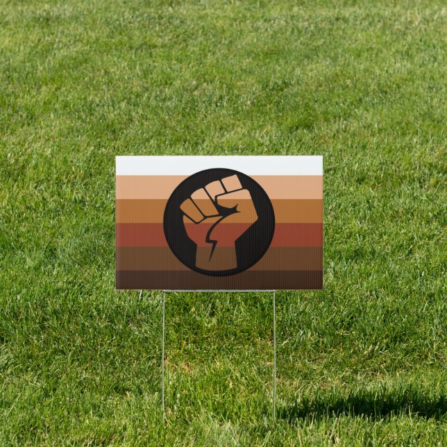 BIPOC Pride House Flag Sign (Insitu)