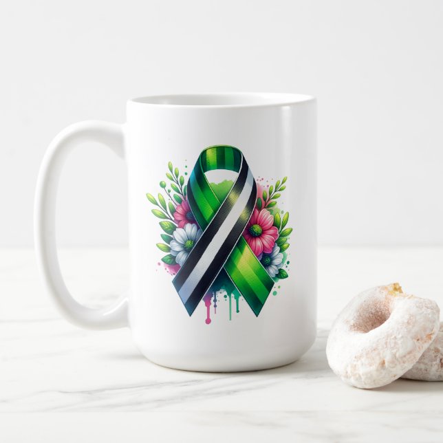 Bipolar Awareness | Hope is stronger  Coffee Mug (With Donut)