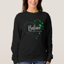 Bipolar Disorder Awareness Butterfly Believe Sweatshirt