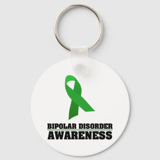 Bipolar Disorder Awareness Keychain