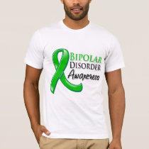 Bipolar Disorder Awareness Ribbon T-Shirt
