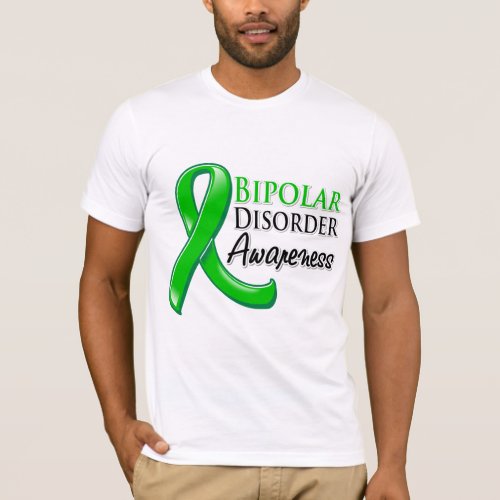 Bipolar Disorder Awareness Ribbon T_Shirt