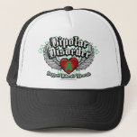 Bipolar Disorder Wings Trucker Hat at Zazzle
