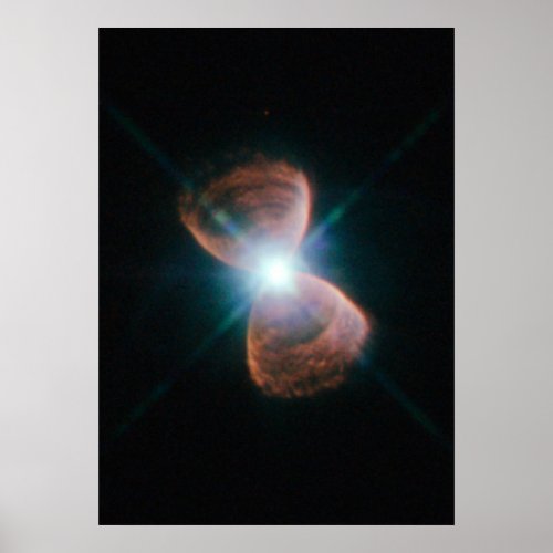 Bipolar Planetary Nebula PN Hb 12 Poster