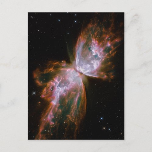 Bipolar Planetary Nebula Postcard