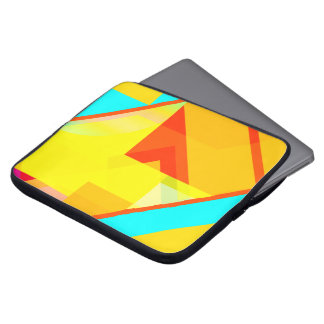 bipolar yellow laptop sleeve