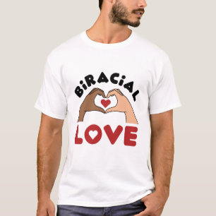 Biracial Love Mixed Race Couple T-Shirt