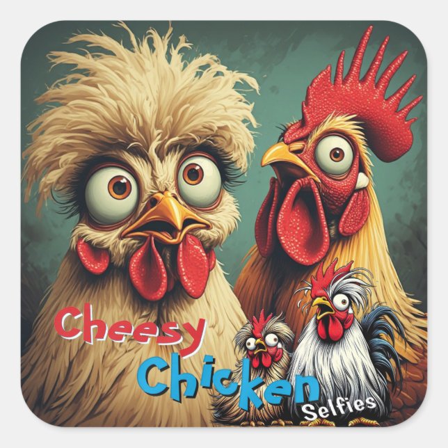 “Birb Energy” Mike & Mandy Selfie Sticker (Front)