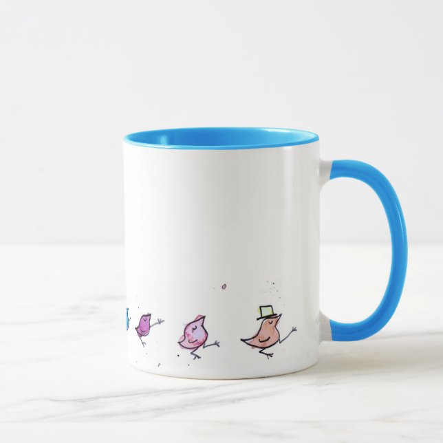 Birb Parade Mug (Right)