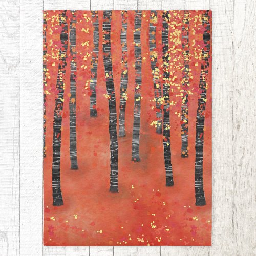 Birch Aspen Forest Rug