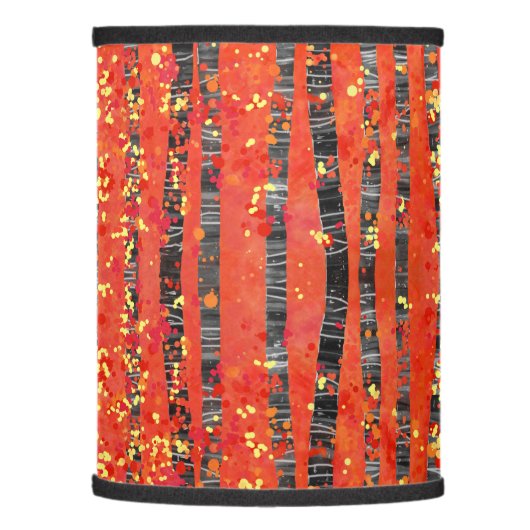 Birch Aspen Tree Forest Lamp Shade (Left)