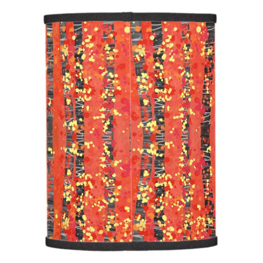 Birch Aspen Tree Forest Lamp Shade (Back)