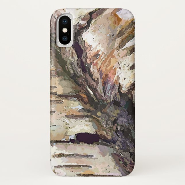 BIRCH BARK  Case-Mate iPhone CASE (Back)
