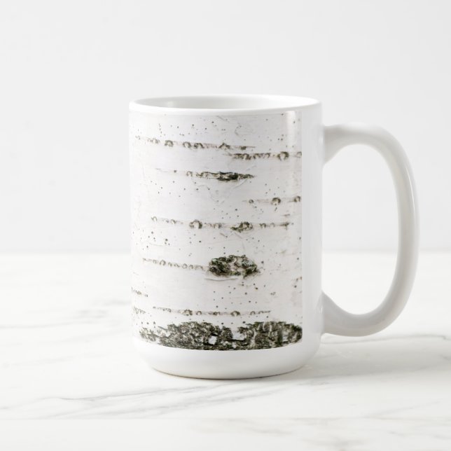 Birch bark coffee mug (Right)