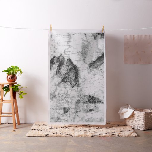 Birch bark fabric