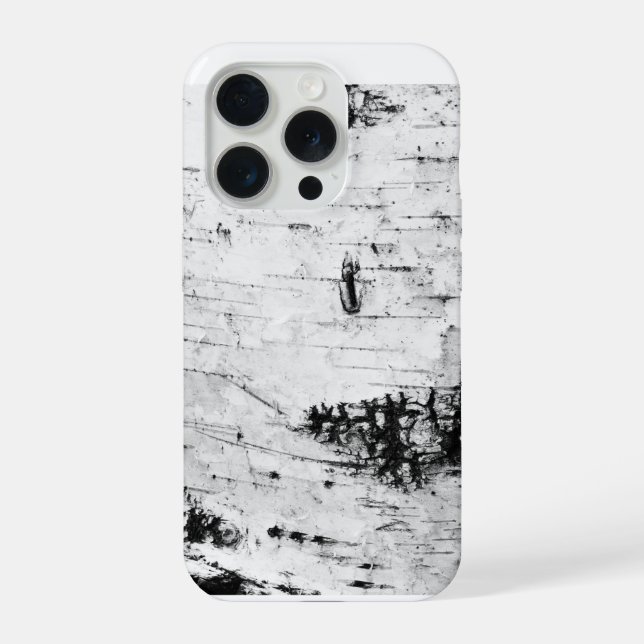 Birch bark iPhone case (Back)