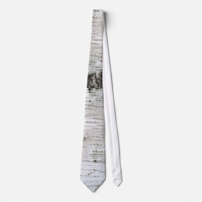 Birch bark neck tie (Front)