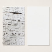 Birch bark pattern (Front & Back)