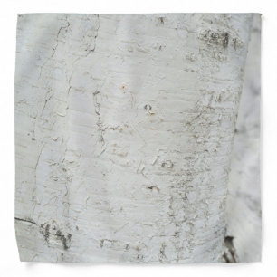 Birch bark pattern bandana