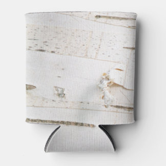 Birch bark pattern can cooler