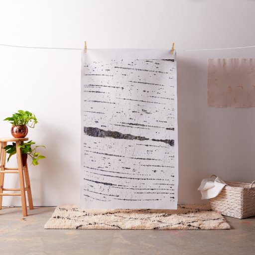 Birch bark pattern fabric