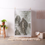 Birch bark pattern fabric