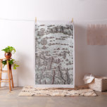 Birch bark pattern fabric