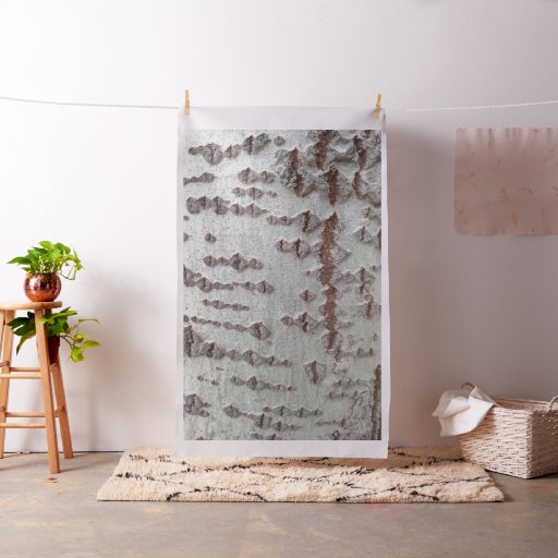Birch bark pattern fabric