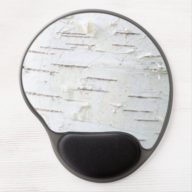 Birch bark pattern gel mouse pad (Front)