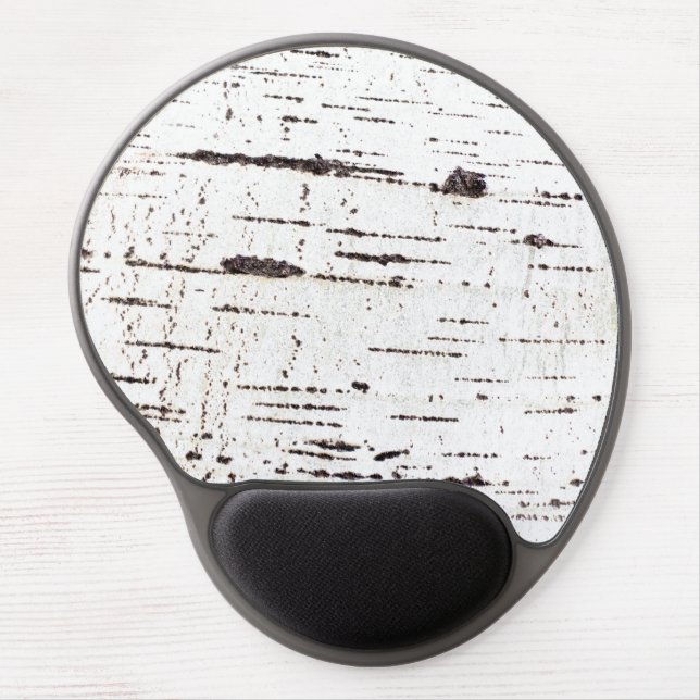 Birch bark pattern gel mouse pad (Front)