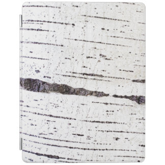 Birch bark pattern iPad smart cover